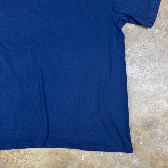 Nike Hoops T-Shirt Men’s 2XL Navy Blue‎ 03 Basketball Graphic Tee Vintage Y2K - Picture 5 of 13